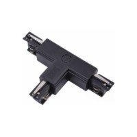 Zasilacz / złącze T prawe do szynoprzewodu TRACK 3LINE T RIGHT Czarny