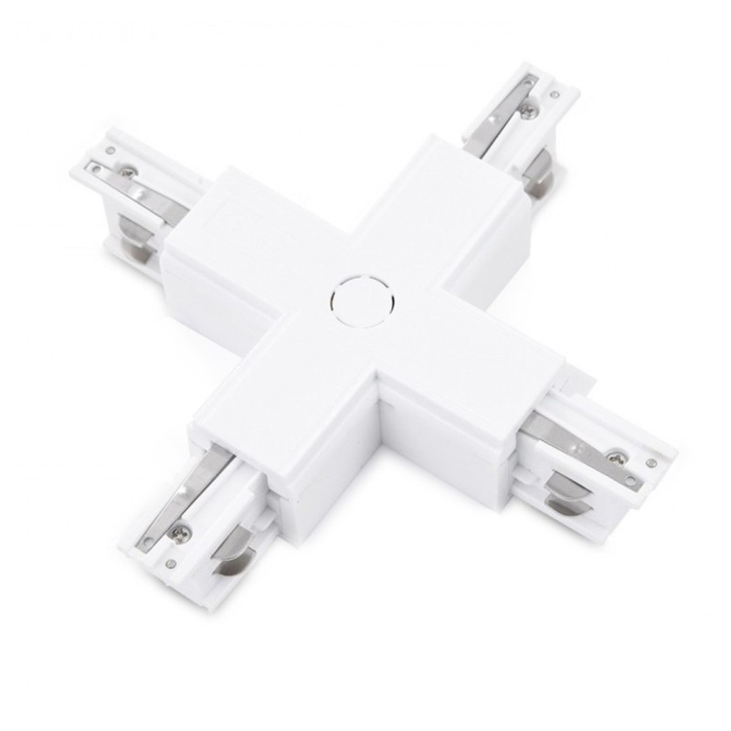Zasilacz / Złącze X do szynoprzewodu TRACK 3LINE X  Biały