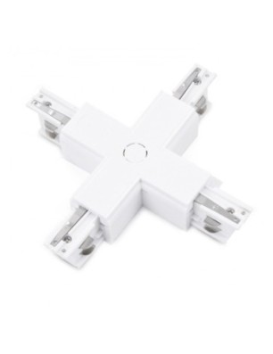 Zasilacz / Złącze X do szynoprzewodu TRACK 3LINE X  Biały