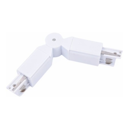 Złącze regulowane do szynoprzewodu TRACK 3LINE ADJUSTABLE Biały