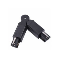 Złącze regulowane do szynoprzewodu TRACK 3LINE ADJUSTABLE Czarny