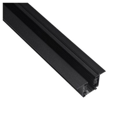 Szynoprzewód 3 fazowy profil podtynkowy TRACK 3LINE GIPS Czarny