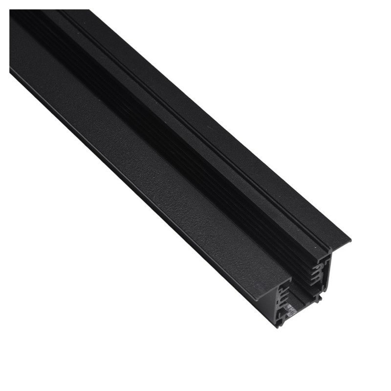 Szynoprzewód 3 fazowy profil podtynkowy TRACK 3LINE GIPS Czarny Szynoprzewód 3 fazowy profil podtynkowy TRACK 3LINE GIPS Czarny