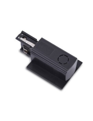 Zasilacz końcowy podtynkowy TRACK 3LINE END POWER RIGHT GIPS Czarny