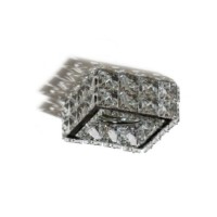 ESTER SQUARE 2 Czarny / kryształ