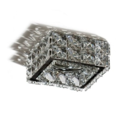 ESTER SQUARE 2 Czarny / kryształ