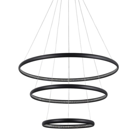 BRIGHTON 3  Czarny / kryształ