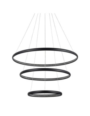 BRIGHTON 3  Czarny / kryształ