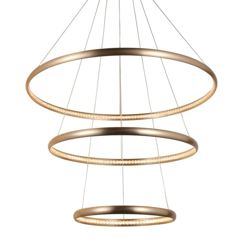 BRIGHTON 3  Złoty / kryształ