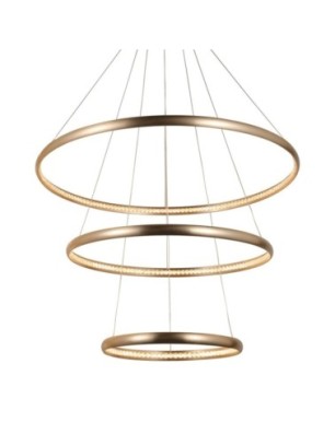 BRIGHTON 3  Złoty / kryształ