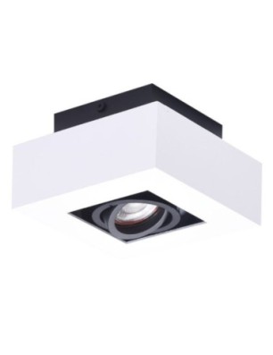 NIKEA 1 GU10  Biały / Czarny