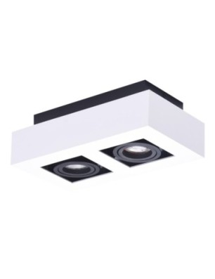 NIKEA 2 GU10  Biały / Czarny