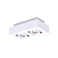 NIKEA 2 GU10  Biały / Biały