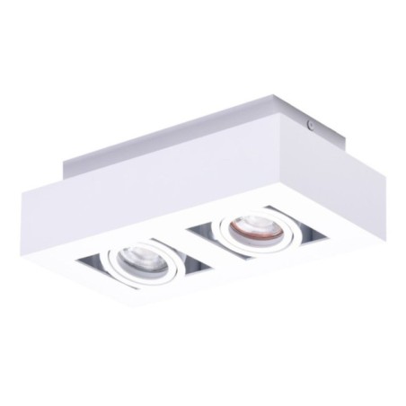 NIKEA 2 GU10 Biały / Biały