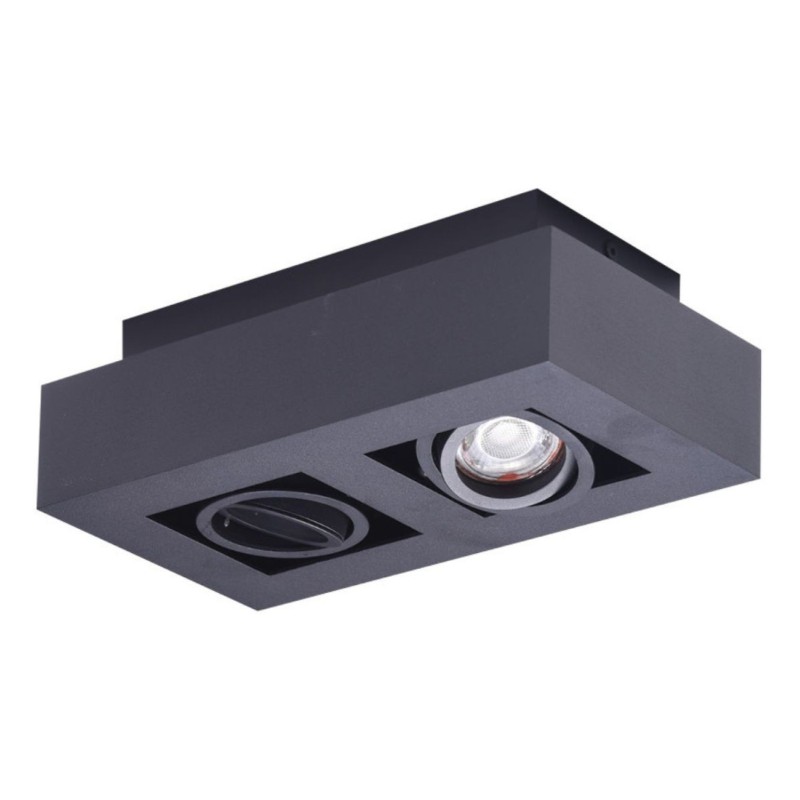 NIKEA 2 GU10  Czarny / Czarny