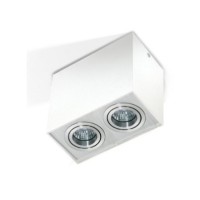 ELOY 2 Biały / Aluminium