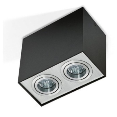 ELOY 2 Czarny / Aluminium