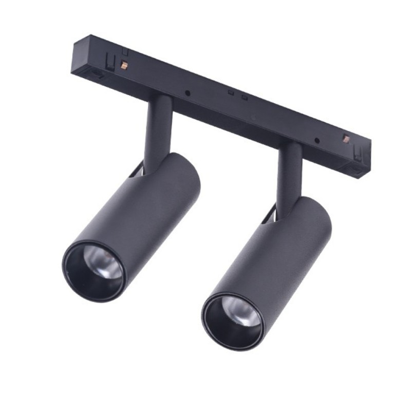 Alfa NIKO 2 TRACK MAGNETIC 2x7W Czarny / Czarny