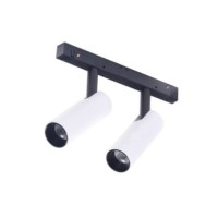 Alfa NIKO 2 TRACK MAGNETIC 2x7W Biały / Czarny