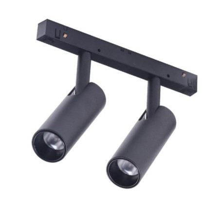 Alfa NIKO 2 TRACK MAGNETIC 2x7W Czarny / Czarny