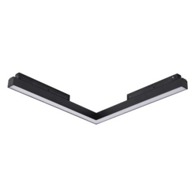 Alfa SAGA 30 TRACK MAGNETIC CORNER A  24W MILKY 120 Czarny