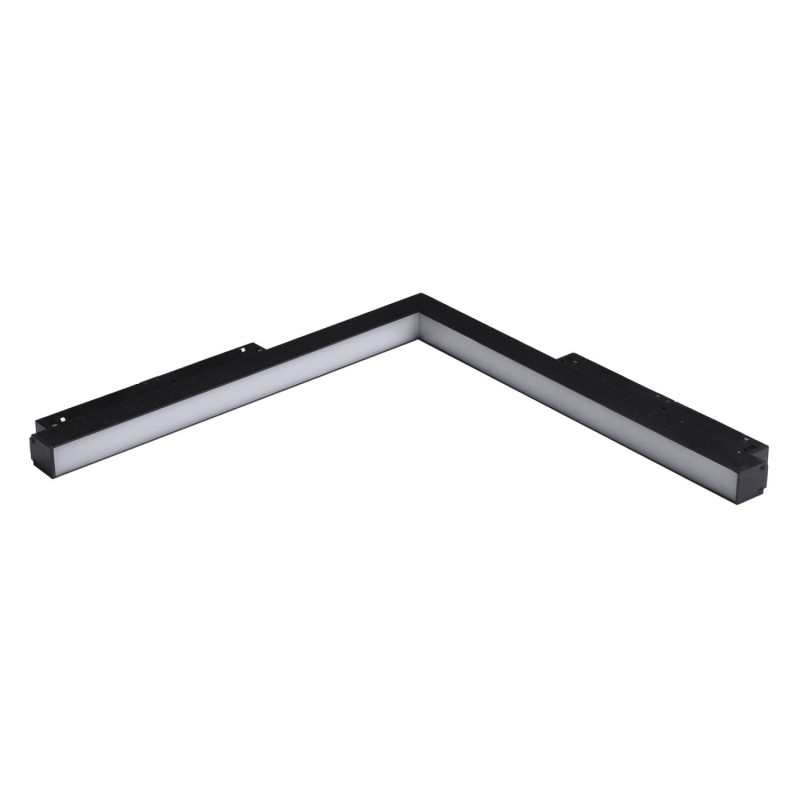 Alfa SAGA 30 TRACK MAGNETIC CORNER B  24W MILKY 120 Czarny