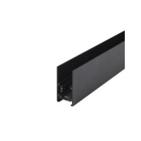 Alfa szynoprzewód dwufazowy magnetyczny profil TRACK MAGNETIC 52 + zaślepki końcowe Czarny