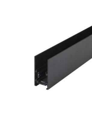 Alfa szynoprzewód dwufazowy magnetyczny profil TRACK MAGNETIC 52 + zaślepki końcowe Czarny