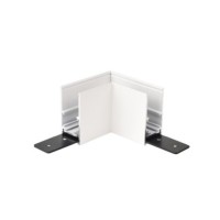 Alfa Złącze L do szyny magnetycznej dwufazowej TRACK MAGNETIC 52 CORNER 90  Biały