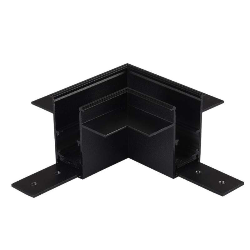 Alfa Złącze L do szyny magnetycznej dwufazowej TRACK MAGNETIC 52 CORNER 90 GIPS2 Czarny Alfa Złącze L do szyny magnetycznej dwufazowej TRACK MAGNETIC 52 CORNER 90 GIPS2 Czarny