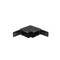 Alfa Złącze scienne L do szyny magnetycznej dwufazowej TRACK MAGNETIC 52 INNER CORNER90 Czarny