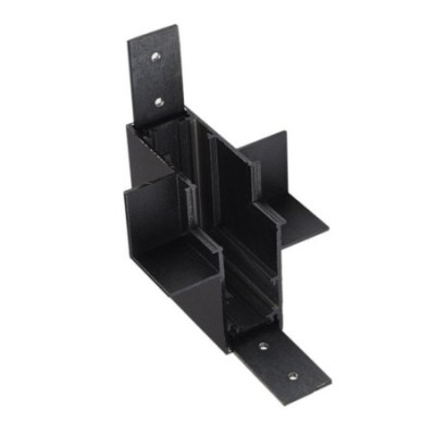 Alfa Złącze scienne L do szyny magnetycznej dwufazowej TRACK MAGNETIC 52 INNER CORNER90 GIPS2 Czarny