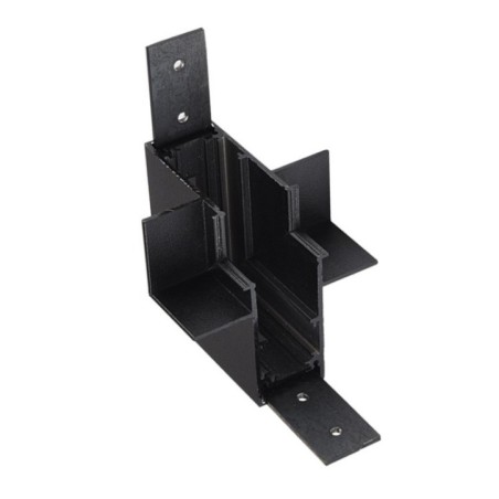 Alfa Złącze scienne L do szyny magnetycznej dwufazowej TRACK MAGNETIC 52 INNER CORNER90 GIPS2 Czarny