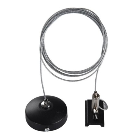 Alfa Uchwyt montażowy do szynoprzewodu magnetycznego TRACK MAGNETIC SUSPENSION KIT 2m Czarny