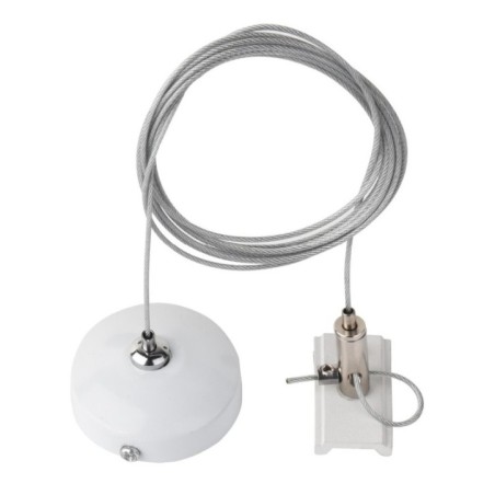 Alfa Uchwyt montażowy do szynoprzewodu magnetycznego TRACK MAGNETIC SUSPENSION KIT 2m Biały