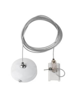 Alfa Uchwyt montażowy do szynoprzewodu magnetycznego TRACK MAGNETIC SUSPENSION KIT 2m Biały