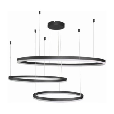 HALO PENDANT 100 + 80 + 60 Czarny