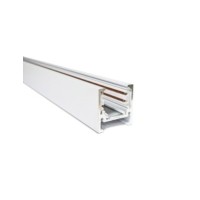 Alfa szynoprzewód dwufazowy magnetyczny profil TRACK MAGNETIC 27 + zaślepki końcowe Biały