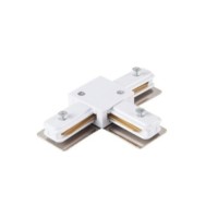 Złączka do szyny montażowej TRACK 1LINE STRAIGHT CONNECTOR Biały