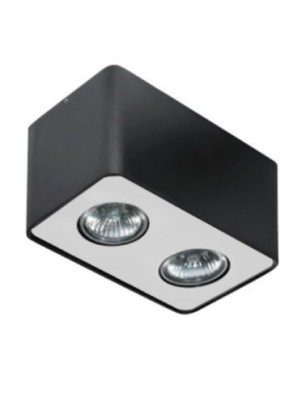 Nino 2  Czarny / Aluminium