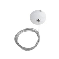 Podsufitka z kablem zasilającym do szynoprzewodów TRACK CEILING PLATE + WIRE Biały