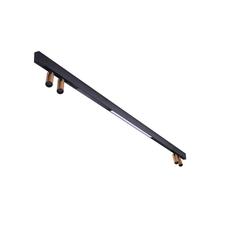 Alfa Zestaw 2m TRACK MAGNETIC 52M2033 SET 3000K Czarny / Złoty