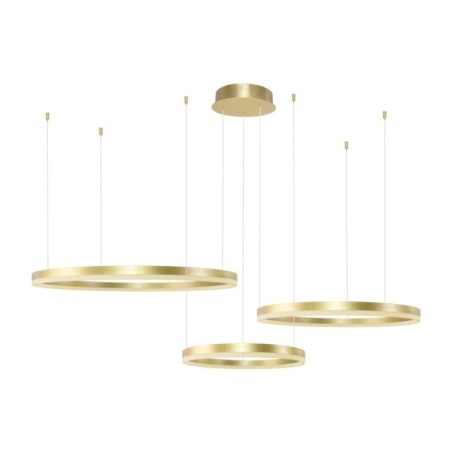 HALO PENDANT 100+80+60 CCT BK + REMOTE CONTROL Złoty