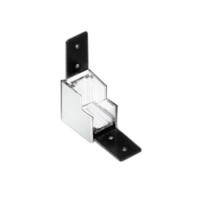 Alfa Złącze scienne L do szyny magnetycznej dwufazowej TRACK MAGNETIC 27 INNER CORNER90 Biały