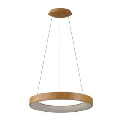 SANTANA PENDANT 60 CCT CO + REMOTE CONTROL Drewno / biały