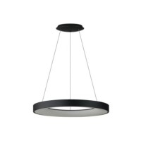 SANTANA PENDANT 80 CCT CO + REMOTE CONTROL Czarny / Biały 