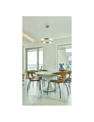 MARCO PENDANT 60 CCT WH + REMOTE CONTROL Złoty / biały