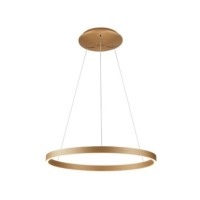 ANDREA 60 3000K DIMM (10W+40W) BK Złoty