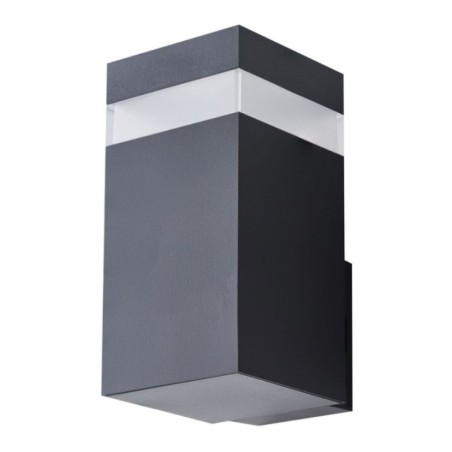 JASON SQ WALL IP65 BK Czarny