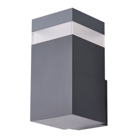JASON SQ WALL IP65 BK Dark Gray